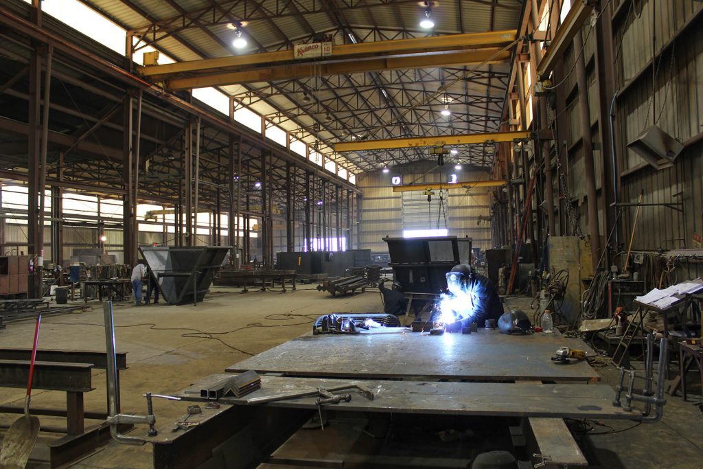 Welding Fabrication Work at Harbor Fab